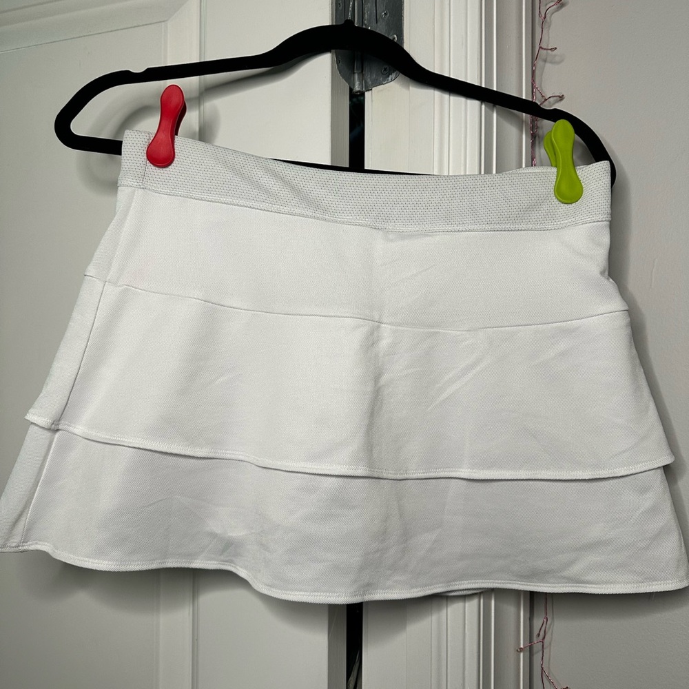 Sweaty Betty White Tennis Skirt